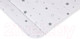Миниатюра изображения товара Пеленальный матрас Polini Kids Звездное сияние на комод 77x72 / 0002631-24 (белый/серый)