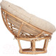Миниатюра изображения товара Кресло садовое Tetchair Papasan Eco P115-1/SP STD c подушкой, ремешками (натуральный/ткань старт)