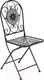 Миниатюра изображения товара Стул складной Tetchair Secret De Maison Vicenza (металл/черный/плитка Astra)