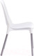 Миниатюра изображения товара Стул Tetchair Genius (металл/пластик/белый/ножки хром)