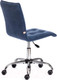 Миниатюра изображения товара Кресло офисное Tetchair Zero велюр Clermon (светло-синий)