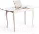 Миниатюра изображения товара Обеденный стол Tetchair Caterina Provence 100+30x70x75 (бук/Ivory White)
