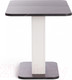 Миниатюра изображения товара Обеденный стол Tetchair Gent 110-145x686x75.5 (мрамор блэк роял/белый)