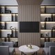 Миниатюра изображения товара Реечная панель Grace МДФ панель 3D Line Modern L07 Ель сибирская (2750х160х19мм)