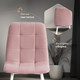 Миниатюра изображения товара Стул Tetchair Chilly Max 45x54x90 (пыльно-розовый/белый)