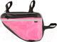 Миниатюра изображения товара Сумка велосипедная Indigo Sport SM-419 (черный/розовый)