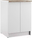 Миниатюра изображения товара Шкаф-стол кухонный Eligard Urban ШСК2 60 (белый/малага)