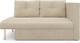 Миниатюра изображения товара Тахта Mebel-Ars Алиса (бархат бежевый Star Velvet 6 Light Beige)