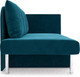 Миниатюра изображения товара Тахта Mebel-Ars Алиса (бархат сине-зеленый Star Velvet 43 Black Green)
