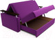 Миниатюра изображения товара Диван Mebel-Ars Шарк 120 (фиолетовый)