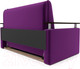 Миниатюра изображения товара Диван Mebel-Ars Шарк 120 (фиолетовый)