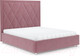 Миниатюра изображения товара Двуспальная кровать Mebel-Ars Треви 160 (велюр пудра НВ-178 18)