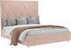 Миниатюра изображения товара Двуспальная кровать Mebel-Ars Треви 160 (кордрой бежевый)