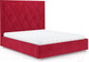 Миниатюра изображения товара Полуторная кровать Mebel-Ars Треви 140 (кордрой красный)