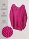 Миниатюра изображения товара Джемпер детский Amarobaby Knit Trend / AB-OD21-KNITT2602/06-134 (розовый, р.134)