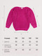 Миниатюра изображения товара Джемпер детский Amarobaby Knit Trend / AB-OD21-KNITT2602/06-134 (розовый, р.134)