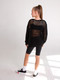 Миниатюра изображения товара Джемпер детский Amarobaby Knit Trend / AB-OD21-KNITT2602/09-140 (черный, р.140)
