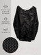 Миниатюра изображения товара Джемпер детский Amarobaby Knit Trend / AB-OD21-KNITT2602/09-140 (черный, р.140)