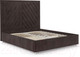 Миниатюра изображения товара Двуспальная кровать Mebel-Ars Мишель 160 (кордрой коричневый)