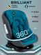 Миниатюра изображения товара Автокресло Amarobaby Isofix / AMARO-2003-BrBi (бирюзовый)