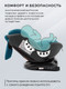 Миниатюра изображения товара Автокресло Amarobaby Isofix / AMARO-2003-BrBi (бирюзовый)