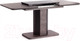 Миниатюра изображения товара Обеденный стол Tetchair Skat 120-160x80x75 (оникс/графит)