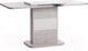 Миниатюра изображения товара Обеденный стол Tetchair Smart 105-140x68.6х75 (белый бетон/белый)