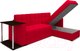 Миниатюра изображения товара Диван угловой Mebel-Ars Атланта (красный)