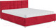 Миниатюра изображения товара Двуспальная кровать Mebel-Ars Нью-Йорк 160 (кордрой красный)