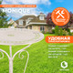 Миниатюра изображения товара Комплект садовой мебели Tetchair Secret de Maison Monique (античный белый)