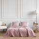 Миниатюра изображения товара Набор текстиля для спальни Pasionaria Лаура 230x250 с наволочками (розовый)