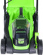 Миниатюра изображения товара Газонокосилка аккумуляторная Greenworks GD24LM33 бесщеточная 24V 33см / 2516107UB (с АКБ 4Ач и ЗУ)