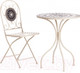 Миниатюра изображения товара Стол садовый Tetchair Secret De Maison Romeo (металл/белый/плитка калейдоскоп)
