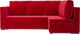 Миниатюра изображения товара Диван угловой Mebel-Ars Мансберг (кордрой красный)