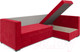 Миниатюра изображения товара Диван угловой Mebel-Ars Мансберг (кордрой красный)