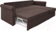 Миниатюра изображения товара Диван угловой Mebel-Ars Берлин (велюр молочный шоколад НВ-178 13)