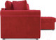 Миниатюра изображения товара Диван угловой Mebel-Ars Берлин (кордрой красный)