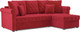 Миниатюра изображения товара Диван угловой Mebel-Ars Берлин (кордрой красный)