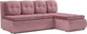 Миниатюра изображения товара Диван угловой Mebel-Ars Кормак (велюр пудра НВ-178 18)