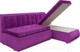 Миниатюра изображения товара Диван угловой Mebel-Ars Кормак (фиолетовый)
