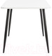 Миниатюра изображения товара Обеденный стол Tetchair Pluto (белый/черный)