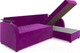 Миниатюра изображения товара Диван угловой Mebel-Ars Токио (фиолетовый)