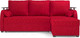 Миниатюра изображения товара Диван угловой Mebel-Ars Токио (кордрой красный)