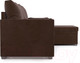 Миниатюра изображения товара Диван угловой Mebel-Ars Париж (Велюр молочный шоколад НВ-178 13)