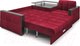 Миниатюра изображения товара Диван угловой Mebel-Ars Прага (бархат красный Star Velvet 3 Dark Red)