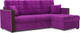 Миниатюра изображения товара Диван угловой Mebel-Ars Техас (фиолетовый)