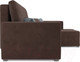 Миниатюра изображения товара Диван угловой Mebel-Ars Монреаль правый (велюр молочный шоколад / НВ-178/13)