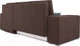 Миниатюра изображения товара Диван угловой Mebel-Ars Монреаль правый (велюр молочный шоколад / НВ-178/13)
