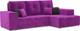 Миниатюра изображения товара Диван угловой Mebel-Ars Монреаль правый (фиолетовый)