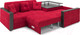 Миниатюра изображения товара Диван угловой Mebel-Ars Прага (кордрой красный)